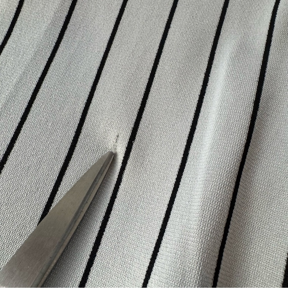Mizuno Gray Pinstriped Men’s Full‎ Length Baseball Pants 34-36L - Picture 7 of 12